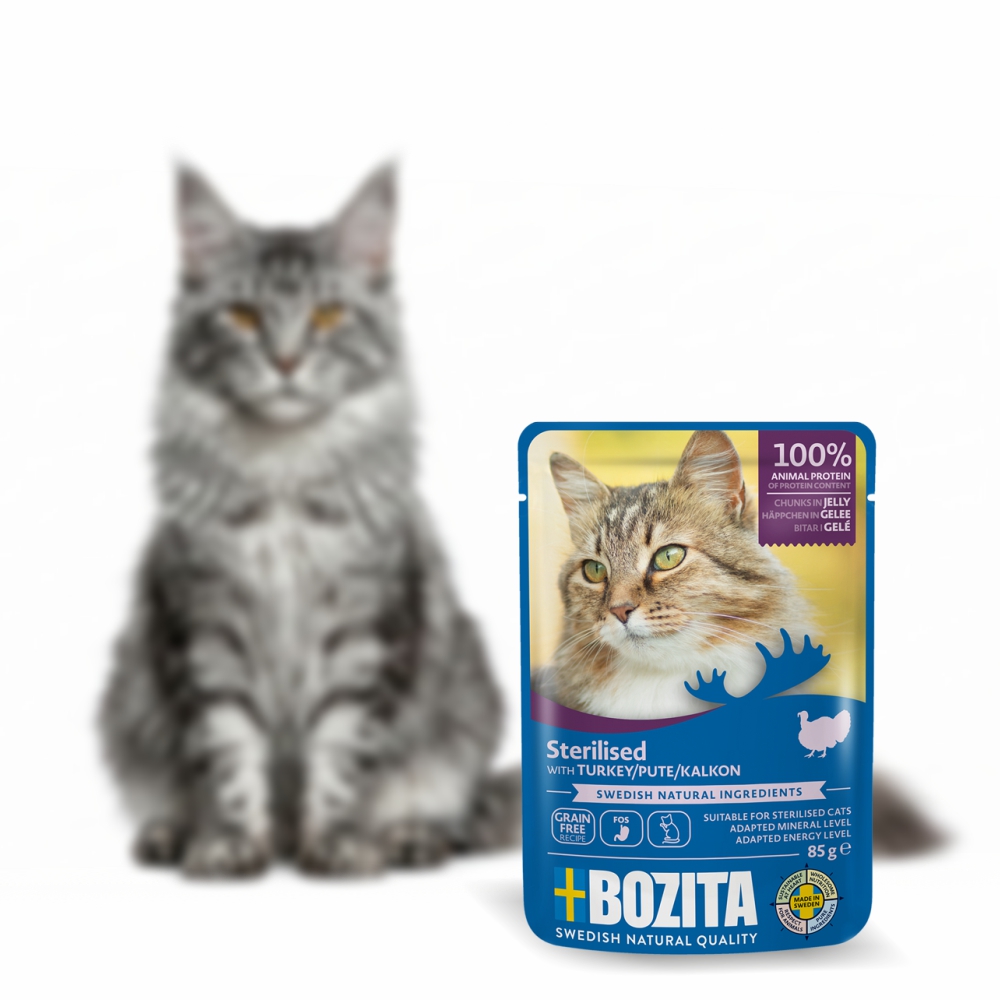 Karma BOZITA Sterilised kot 85g indyk w galarecie
